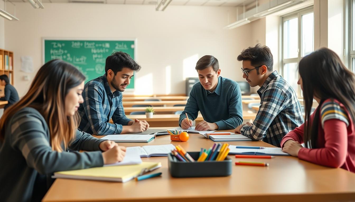 Digital learning platform with online study materials