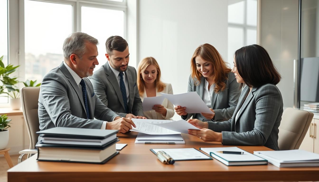 Property settlement documents and transfer review